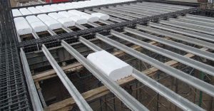 اجرای تیرچه پیش تنیده