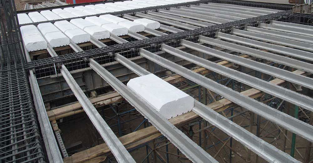 اجرای تیرچه پیش تنیده